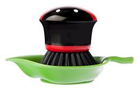 Vigar Ladybug - Ladybug Palm Dish Brush with Holder