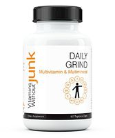 Vitamins Without Junk Daily Grind (Multi Vitamin & Mineral), 60 Tapioca Capsules - Dairy Free - Vegan