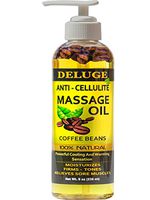 DELUGE Original Anti Cellulite Massage Oil, Three in One Full Body Treatment- Sore Muscles, Fat Burner, Cellulite Treatment. Targets unwanted Fat Tissue and Cellulite, Firms and Tones Skin 8 Oz