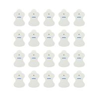 DOMAS Brand Replacement Electrode Pads Compatible with Omron TENS Device (not Omron Brand) Pack of 20（10 Pairs）