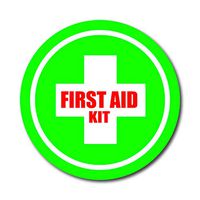 12" Circle Sign - First Aid Kit
