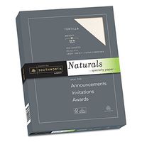 Southworth Naturals Specialty Paper, 8 1/2" x 11", 32 Lb, Flecked Finish, Latte, 100 Sheets