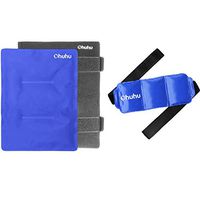 Ohuhu 14.5''x 5.5'' Gel Pack + 14" X 11" Gel Pack with Wrap
