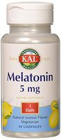 KAL 5 Mg Melatonin, Lemon, 30 Count