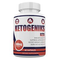 Ketogeniks - Advanced Weight Loss with Metobolic Ketosis Support - 60 Capsules - 1 Month Supply