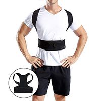 Posture Corrector for Men and Women Adjustable Posture Brace Provides Lumbar & Back Support Shoulder and Clavicle Lower and Upper Back Kyphosis Posture Device.Corrects Slouching & Bad Posture (XXL)