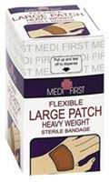 1511883 PT# 618-73 Bandage Adhesive Fabric Patch 2x3" Elastic Flesh 25/Pk Made by Medique Pharmaceuticals