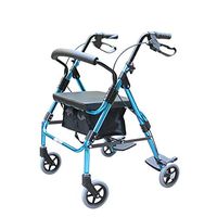 Rollator Walker, Heavy Duty with Large Padded Seat up to 400 Lb Capacity, Heavy Duty Mobility Rollator,2