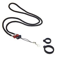 Satelliter Necklace Fit for Zero, SMOK NORD, RELX or Similar Sized Small Vape Pens, Anti Lost, Lanyard with 2 Silicone Ring(H01)
