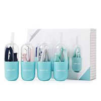 Allyooly Reusable Straws Silicone Straws - 4 Pack Portable Collapsible Straw with Case and Straw Cleaning Brush BPA Free,20 oz Tumbler Compatible for Travel,Office,Party Favor