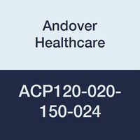 Andover Healthcare ACP120-020-150-024 Victorytape Cover Tape, 120, 45' Length, 2" Width, White, Latex (Pack of 24)