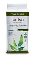 Nutiva Organic Hemp Protein Hi Fiber , 30-Ounce Bag