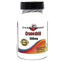 Cranesbill 900mg * 90 Caps 100% Natural - by EarhNaturalSupplements