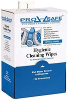 PRO-SAFE Half & Full Facepiece Cleaning Alcohol Wipes
