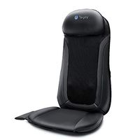 Tekjoy Back Massager Shiatsu Massaging Chair Pad Deep Tissue Rolling and Kneading Body Massage Cushion with Heat for Car Seat, Office Chair and Home Sofa, Shoulder Back and Waist Muscle Pain Relief