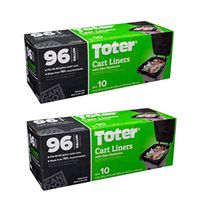 Toter Cart Liners, 10 count (96 Gallon/Pack of 2)