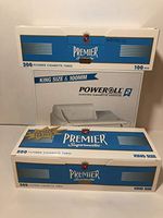 Poweroll 2 Electric Cigarette Machine - King Size & 100mm Poweroll + Two Boxes of Premier Tuubes.