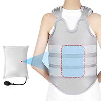 Back Brace with Air Pump, Immediate Relief for Back Pain, Herniated Disc, Lumbar Fracture, Lumbar Spondylolisthesis, Breathable Mesh Design, Adjustable Support Straps