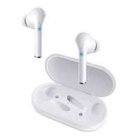 True Wireless Earbuds Bluetooth 5.0 Wireless Earbuds with Microphone Auto Pairing Binaural Calls 16h Cycle Playtime,Bluetooth Earbuds with Charging Case,Sweatproof in-Ear Earphones