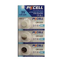 CR1225 ECR1225 DL1225 1225 3V Lithium Batteries for Thermometer 3Pcs