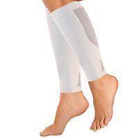 OrthoSleeve CS6 Compression Calf Sleeve, White, Medium