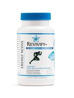 Revivify GMO-Free Energy Revive with Caffeine, Yerba Matte, and Green Tea Leaf for Natural Energy and Focus – Contains Ultraformulated Vitamins and Minerals for Nootropic Boosts and 30-Day Supply