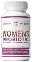 Womens Probiotic 60ct, 6 Billion CFU with Cranberry, D-Mannose, Vitamin D3. Best Probiotics for Women, Delivers 15X More Good Bacteria. Yeast & Urinary Tract Infection UTI Treatment. 30 Day Supply