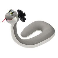 Owill Memory Foam U Shaped Travel Pillow Neck Support Head Rest Mobile Phone Holder, Gifts (A)