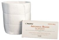 Reliamed 3-Panel Abdominal Binder ''1 Count, 9 Wide, 46-62 '' White