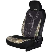 Realtree Wildlife Low Back Seat Cover, Single, Edge/Tan