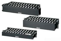 Panduit WMPFSE-KIT Horizontal Cable Management Cover Kit, Black