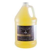 Soothing Touch, Coconut Vanilla Massage Oil, Gallon (128 Oz)