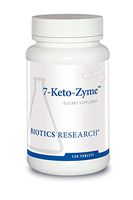 Biotics Research 7-Keto-Zyme™ – DHEA Metabolite 5 mg, Hormonal Balance Support, Use Fat for Energy, Added Superoxide Dismutase and Catalase for Increased Bioavailability 120 Tabs
