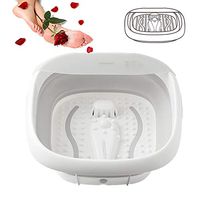 Enwepoeo Folding Design Foot Spa/Bath Massager with Heat, at Home Portable Pedicure Foot Soak, Bulbbles, and Massage, Soothe and Relax Tired Feet