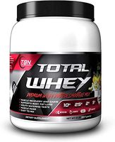 Whey Protein Total Whey [2Lbs] is an Advanced Formulation for Lean Muscle Build, Muscle Definition and Weight Management. It is a Premium Protein Matrix. (Cinnamon)