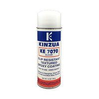 Safe-Step Clear: Aerosol Epoxy Spray That Makes Surfaces Slip Resistant [Case of 6 (12 oz) Cans]