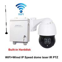 Going Tech X5-NHS-D213MW-1T-A1 1000G harddisk self recroding HD 1.3MP speed dome ptz ip camera wireless + 1 Fixed outdoor ir camera night vision