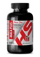 Female libido - MACA Plus 1300MG - Premium Complex - maca Black Powder - 1 Bottle (60 Tablets)