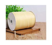Champagne (10 Meters/Lot) 1/4''(6Mm) Organza Ribbons Wedding Christmas Birthday Party Decoration Gift Wrapping Ribbons,No1002