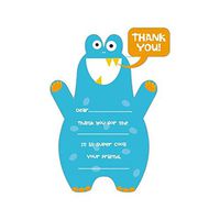 Gartner Studios Monster Thank You Cards, 8 count