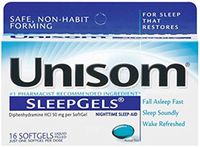 Unisom SleepGels 16 Caps (Pack of 5)