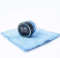 Z Clear Lens Cleaner Reinvented: Paste & Microfiber | Anti-Fog - Stays Cleaner Longer - Anti-Static - Scratch-Filler | All Lenses, Alcohol & Ammonia Free | All Glasses, Goggles, Optics, Masks (1)