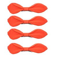 Soft Bendable Bow - Set of 4 Orange