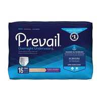 Prevail Overnight Adult Underwear Pull On Large Disposable Heavy Absorbency, PMX-513 - Case of 64