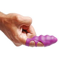 Mini Finger Sleeve Messager C-lītǒrís Sti-mùlátor Silicone Finger Messager for Women