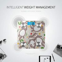 Bluetooth Scale for Weight Cartoon Cute Funny Slowly Animal Otter Digital Scale Bathroom Body Fat Composition Monitor Analyzer with Smartphone App for Body Management-396 Lbs