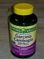 Spring Valley Garcinia Cambogia 800 mg Weight Loss, 90 Capsules (Pack of 2)