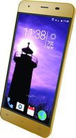 Slide Unlocked Dual SIM Smartphone 5" IPS Display 4G LTE GSM 13MP Camera Quad core 1.3GHz Processor, Gold