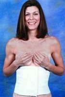 Abdominal Binder Deluxe 9 Inch (XX-Large/XXX-Large, White)