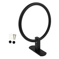 Aluminum Towel Ring Holder Hanger Wall Mounted Bathroom Hotel Rack Holder